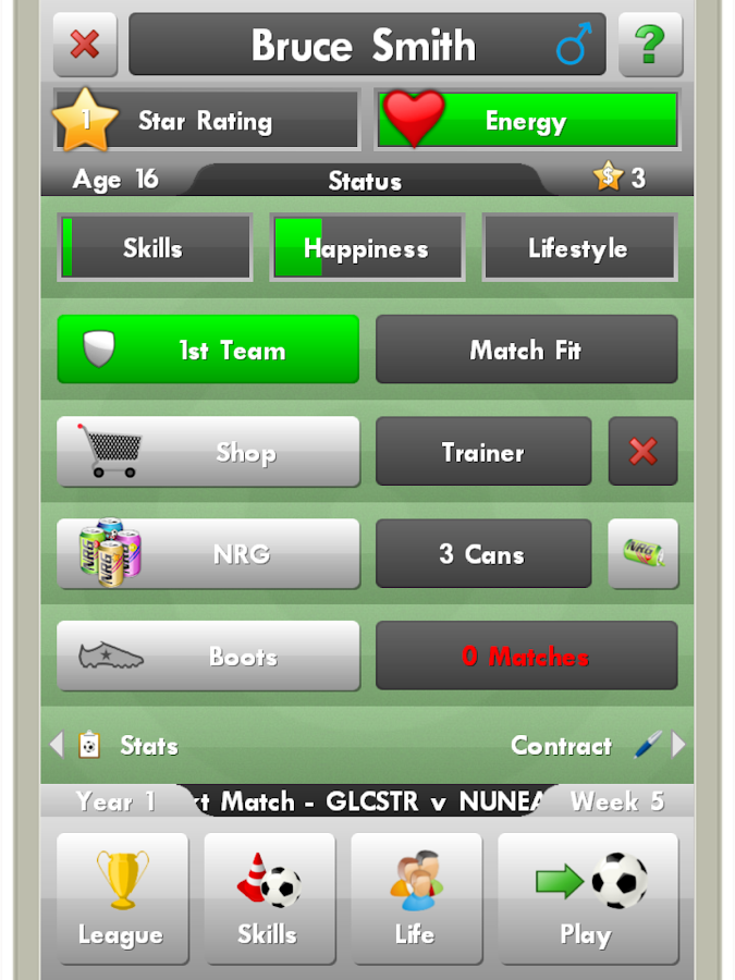  New Star Soccer – zrzut ekranu 