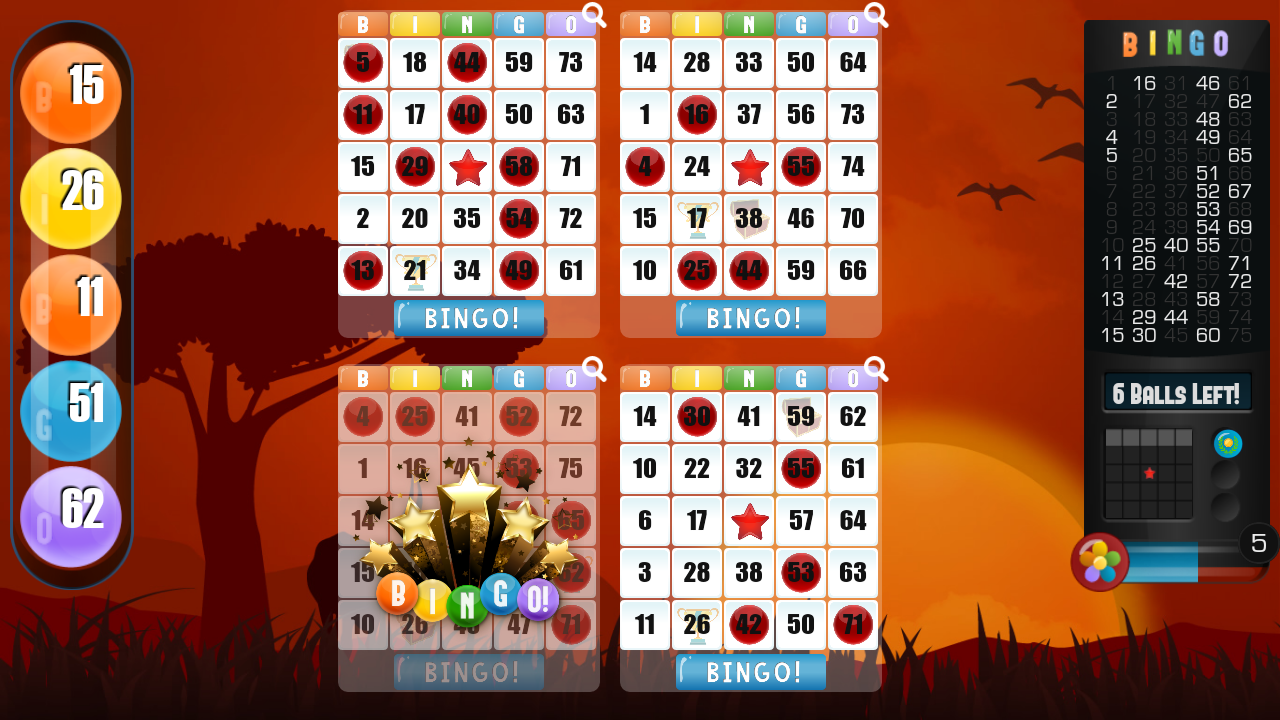 Android application Absolute Bingo screenshort