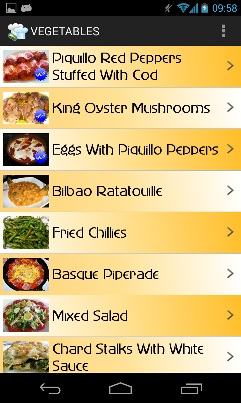 Basque Cooking Screen 2