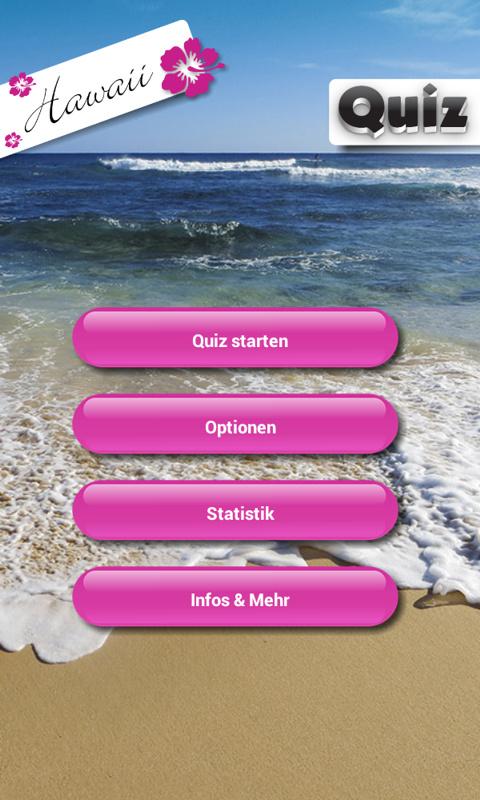 Android application Hawaii Quiz (deutsch) screenshort