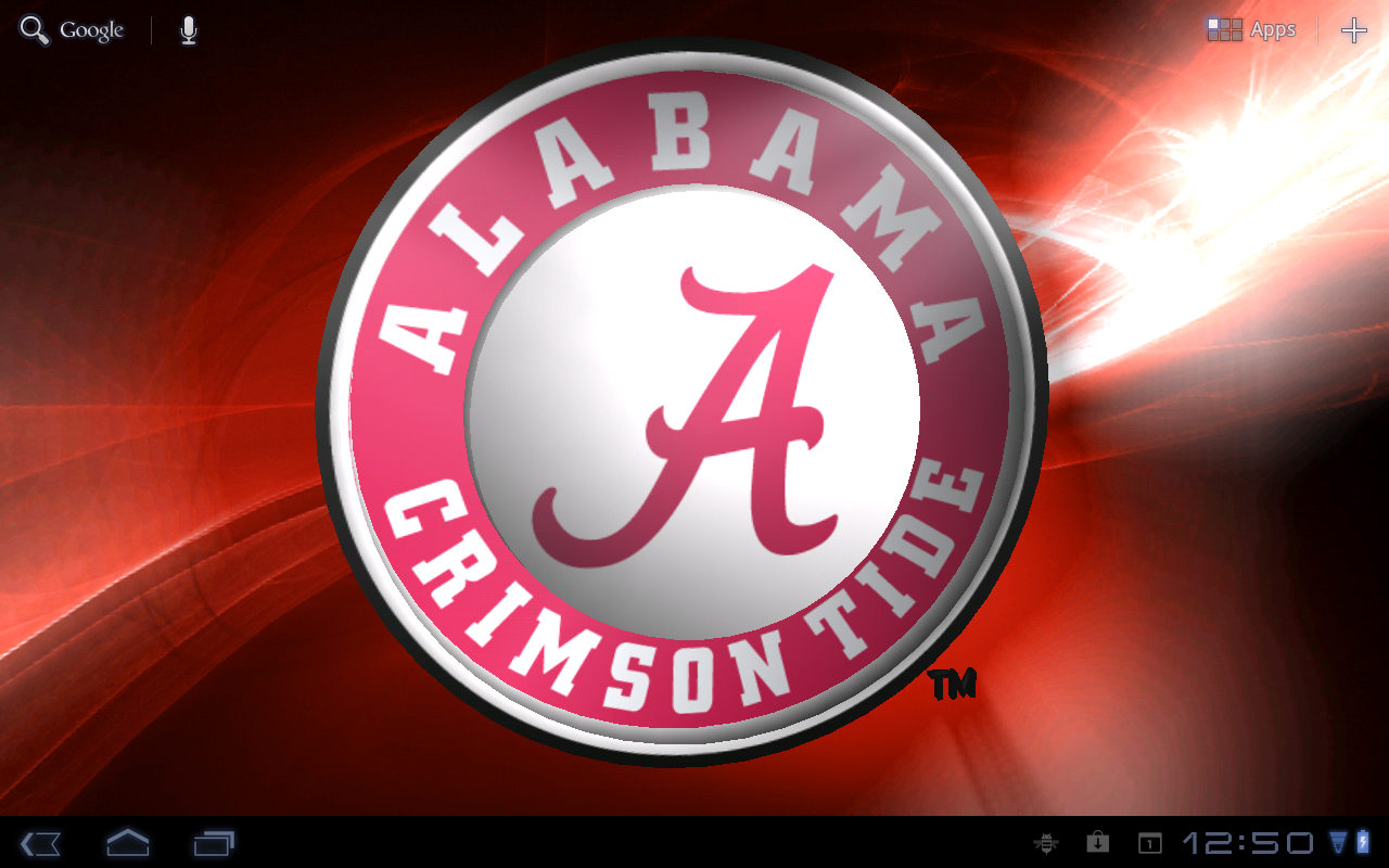 Alabama Crimson Tide LWP &amp;Tone - Android Apps on Google Play