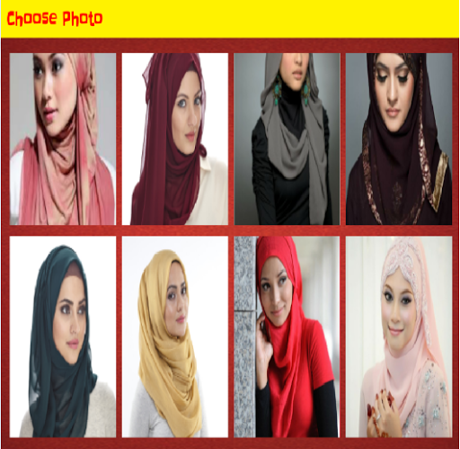 Hijab fashion Puzzle 2015