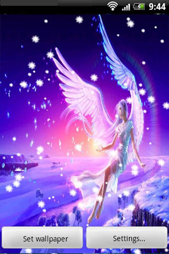 【免費休閒App】3D Angel Live Wallpaper-APP點子