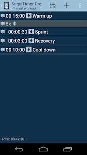 Download SequiTimer PRO interval timer APK