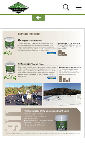 Tropical Roofing Prod Catalog