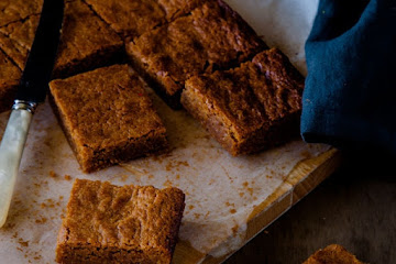 Caramelised White Chocolate Brownies