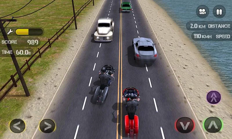 Race the Traffic Moto - screenshot