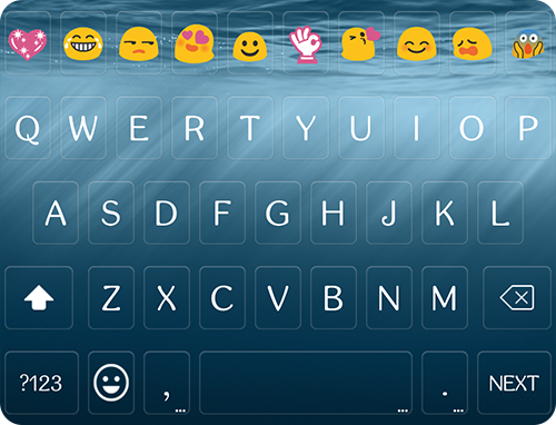 【免費個人化App】Simple OS Ocean Emoji Keyboard-APP點子