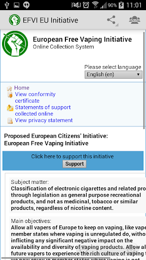 European Free VapingInitiative