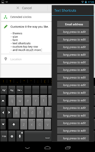 【免費生產應用App】Thumb Keyboard-APP點子