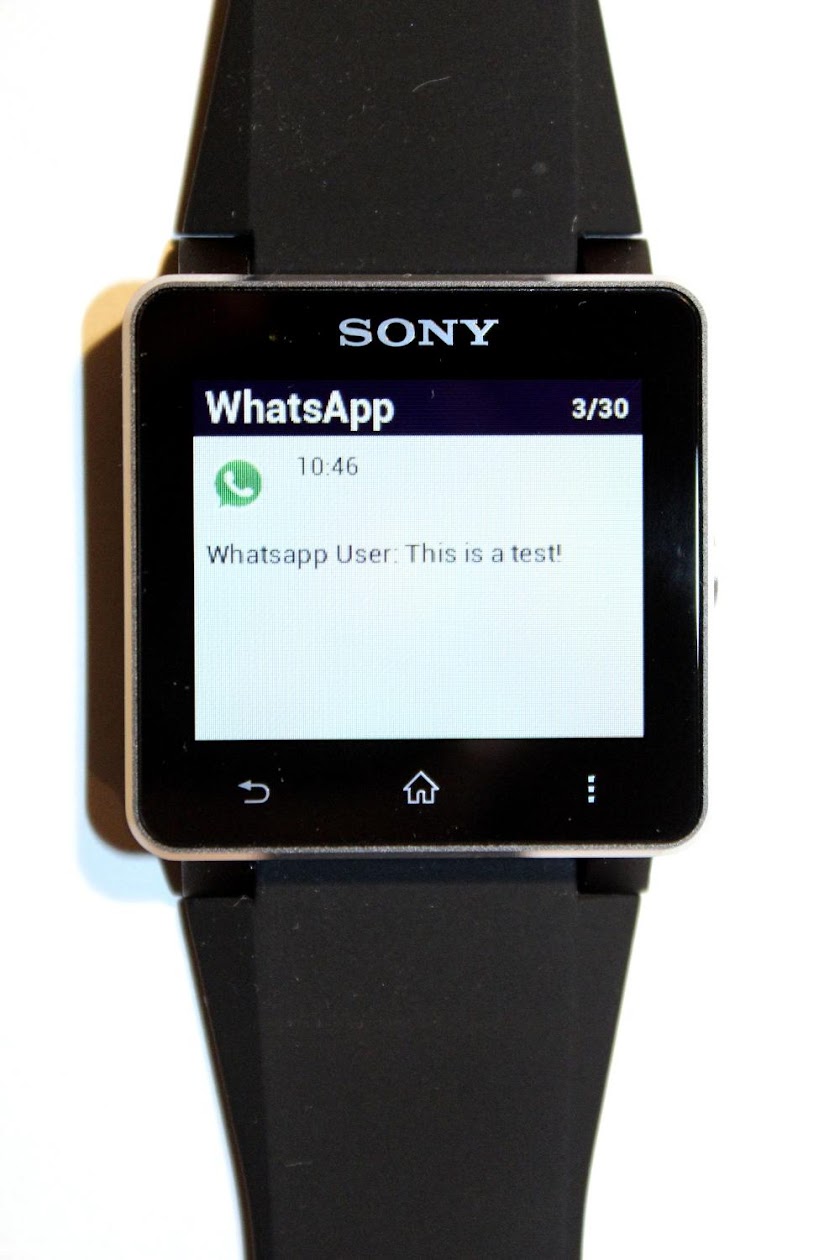 WatchNotifier Screen 2