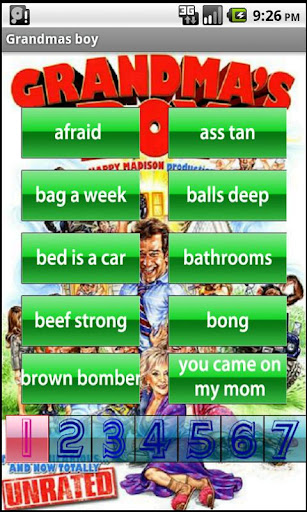 Grandmas Boy soundboard Android app Screenshot 1