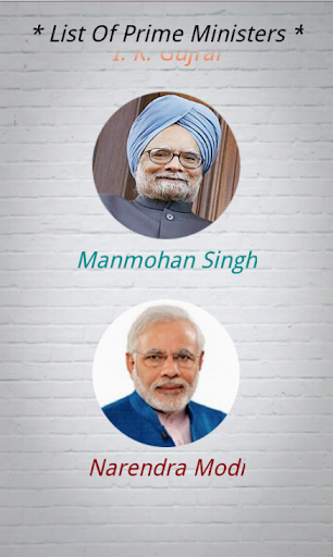 【免費教育App】Prime Ministers Of India-APP點子