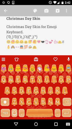 Christmas Day Emoji Keyboard