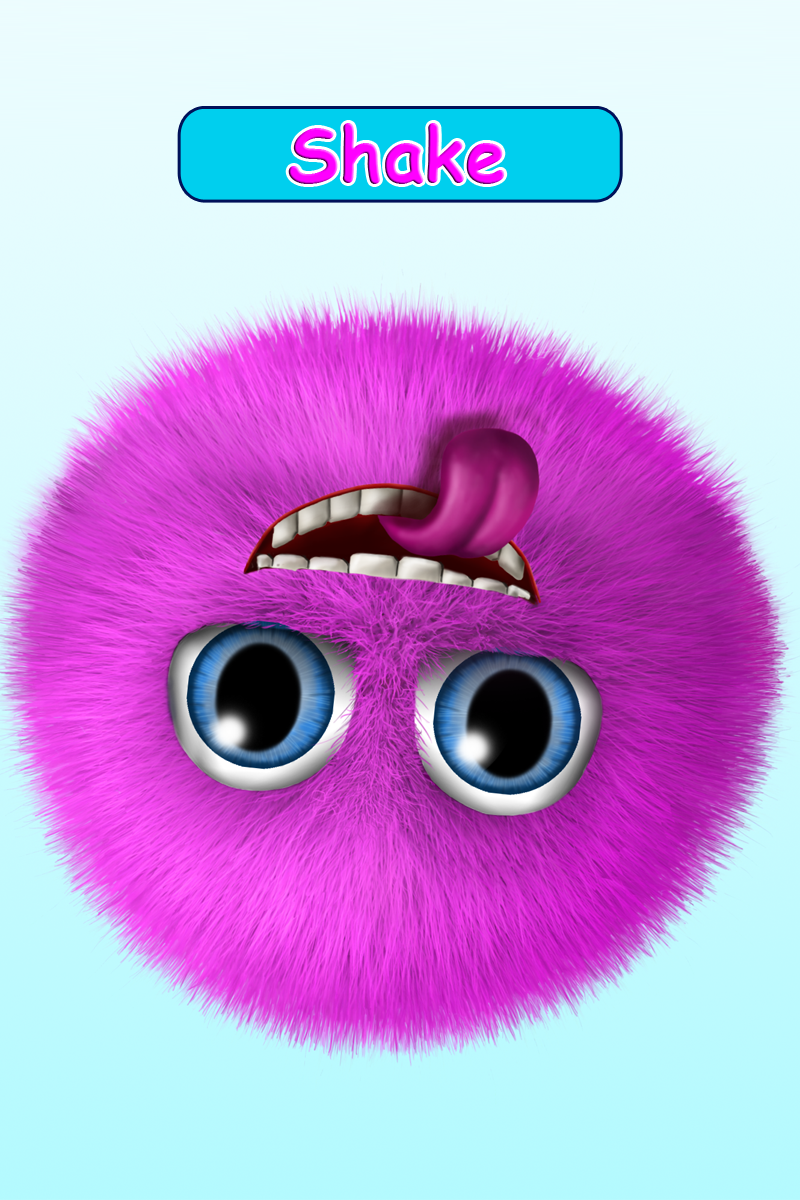 Fluffy Ball Live Wallpaper Screen 3