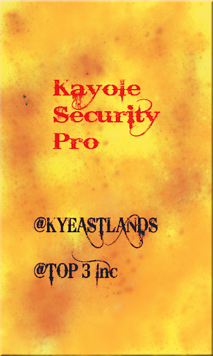 KAYOLE SECURITY PRO