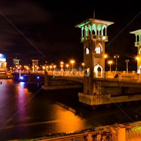 Stanley bridge by Mina Jaguar - City,  Street & Park Night