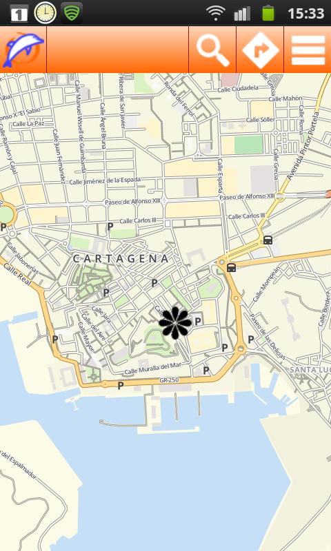 Android application MyNativeGuide Cartagena Spain screenshort
