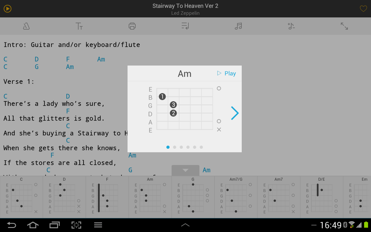 Ultimate Guitar Tabs & Chords App Android su Google Play