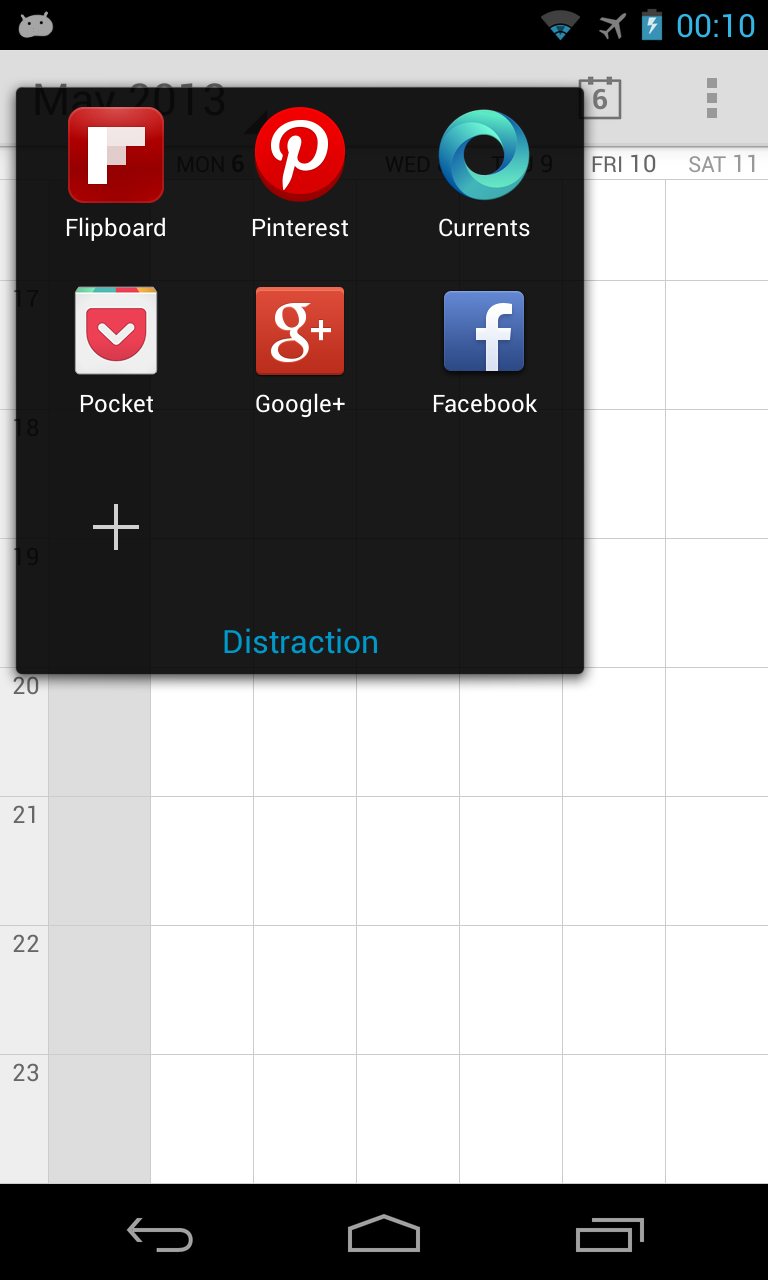 MoreSpace: SwipePad add-on Screen 2