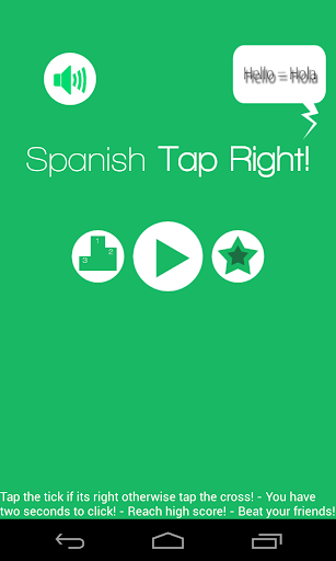 Spanish Tap Right juego