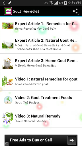 Gout Remedies - Natural