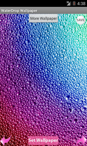 【免費個人化App】Water Drop Wallpaper-APP點子