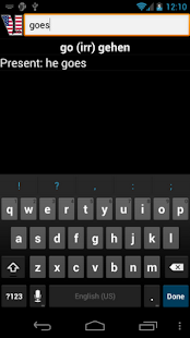 Verbes Anglais - screenshot thumbnail