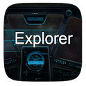 Explorer  GO Launcher Theme icon