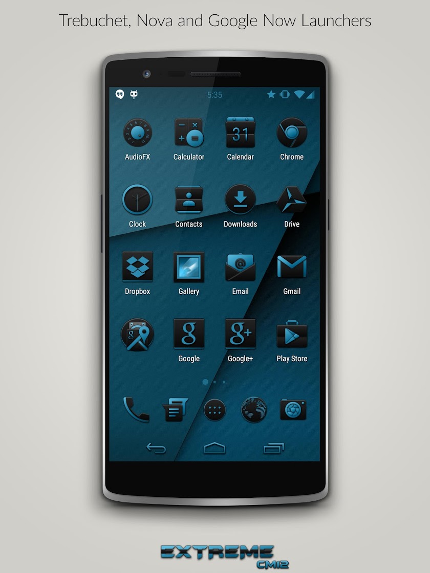 JB Extreme Theme CM12 CM13 Screen 3