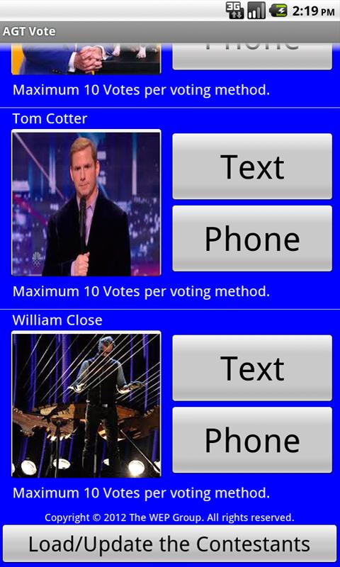 AGT Vote Screen 3
