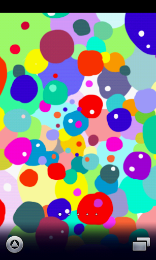 messy colorful wallpaper