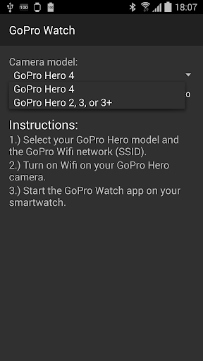Remote Control for GoPro Hero