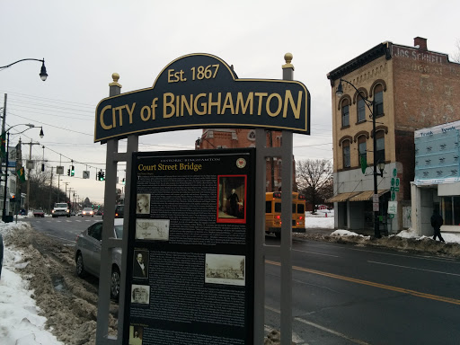 City of Binghamton Historic Information Sign