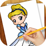 Cover Image of 下载 Learn To Draw Princess, Queens 3.01 APK