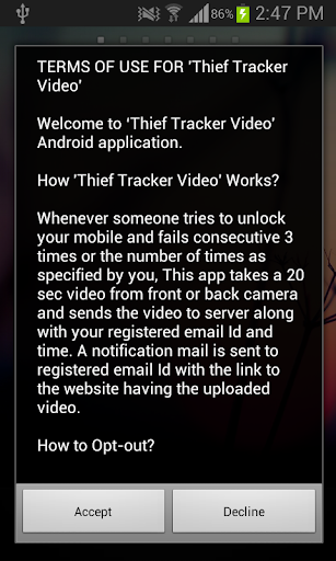 Thief Tracker - Video