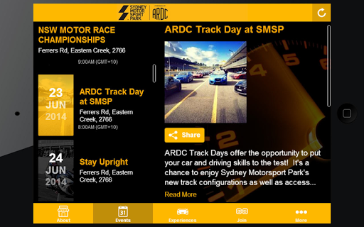 【免費運動App】Sydney Motorsport Park-APP點子