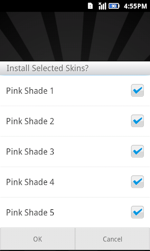 Pink Skins for iSense Music