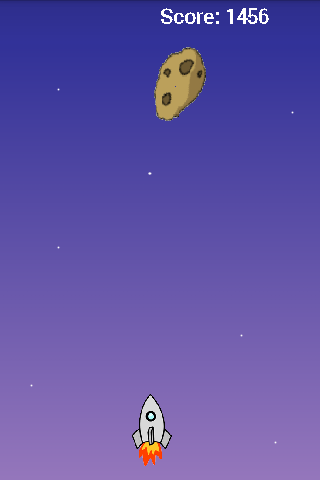 Space Rocket Meteor