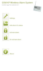 GSM KP Wireless burglar alarm screenshot 0