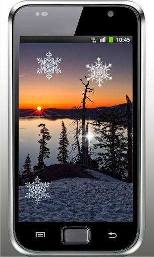 Winter Sunset Live Wallpaper