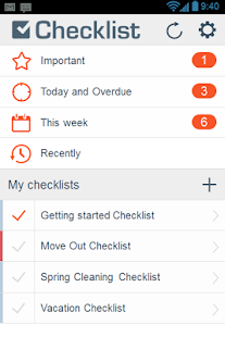 Checklist: To Do Task Lists