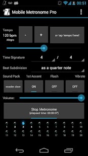 Mobile Metronome Pro