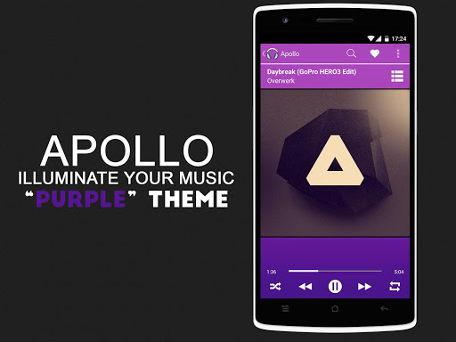 Apollo Purple - Theme