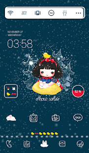 How to download Darongi(snow white)Dodol Theme 4.1 unlimited apk for laptop