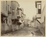 Straatgezicht in Damascus