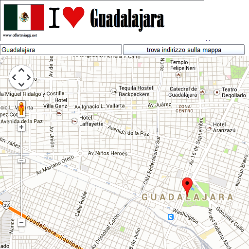 Gudalajara maps