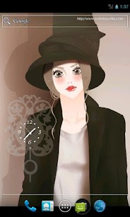 How to download 大人の女性ライブ壁紙（アナログ時計と振子） lastet apk for android