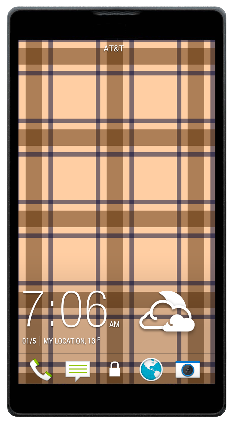 Plaid Live Wallpaper Screen 1