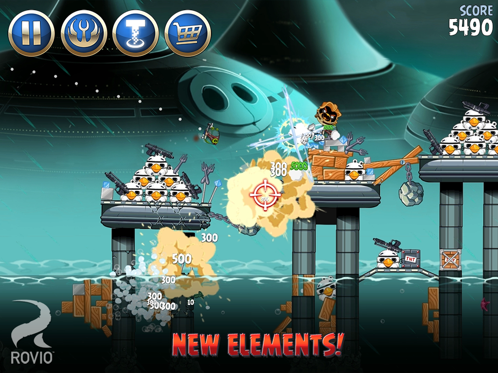 Angry Birds Star Wars II - screenshot